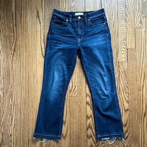 Madewell Womens Cali Demi Boot Cut Jeans